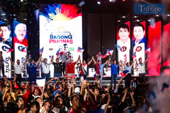 Marcos rallies support in Leyte, hits Duterte's drug war