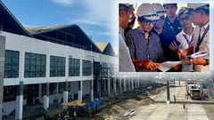 DoTr-CAAP inspect Tacloban airport modernization