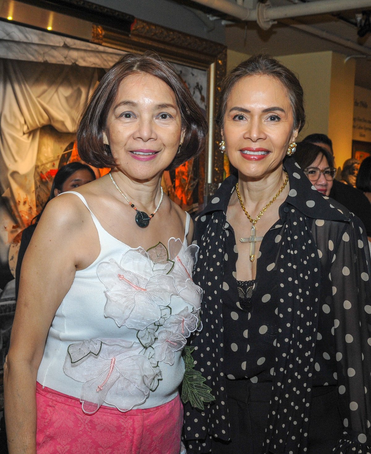 Marivic Rufino and Gina Rojas.