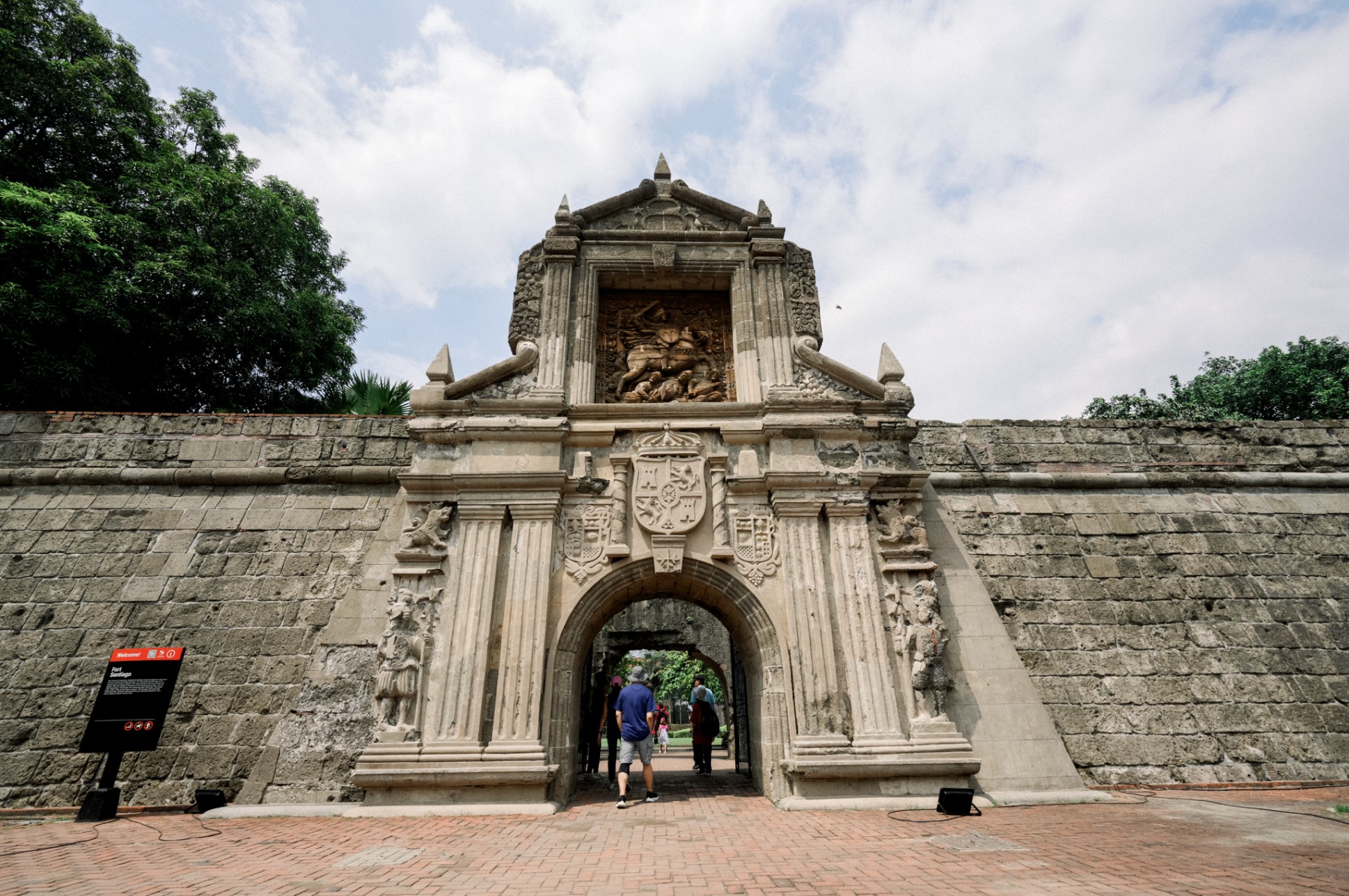 A clean, vibrant and historic Fort Santiago
