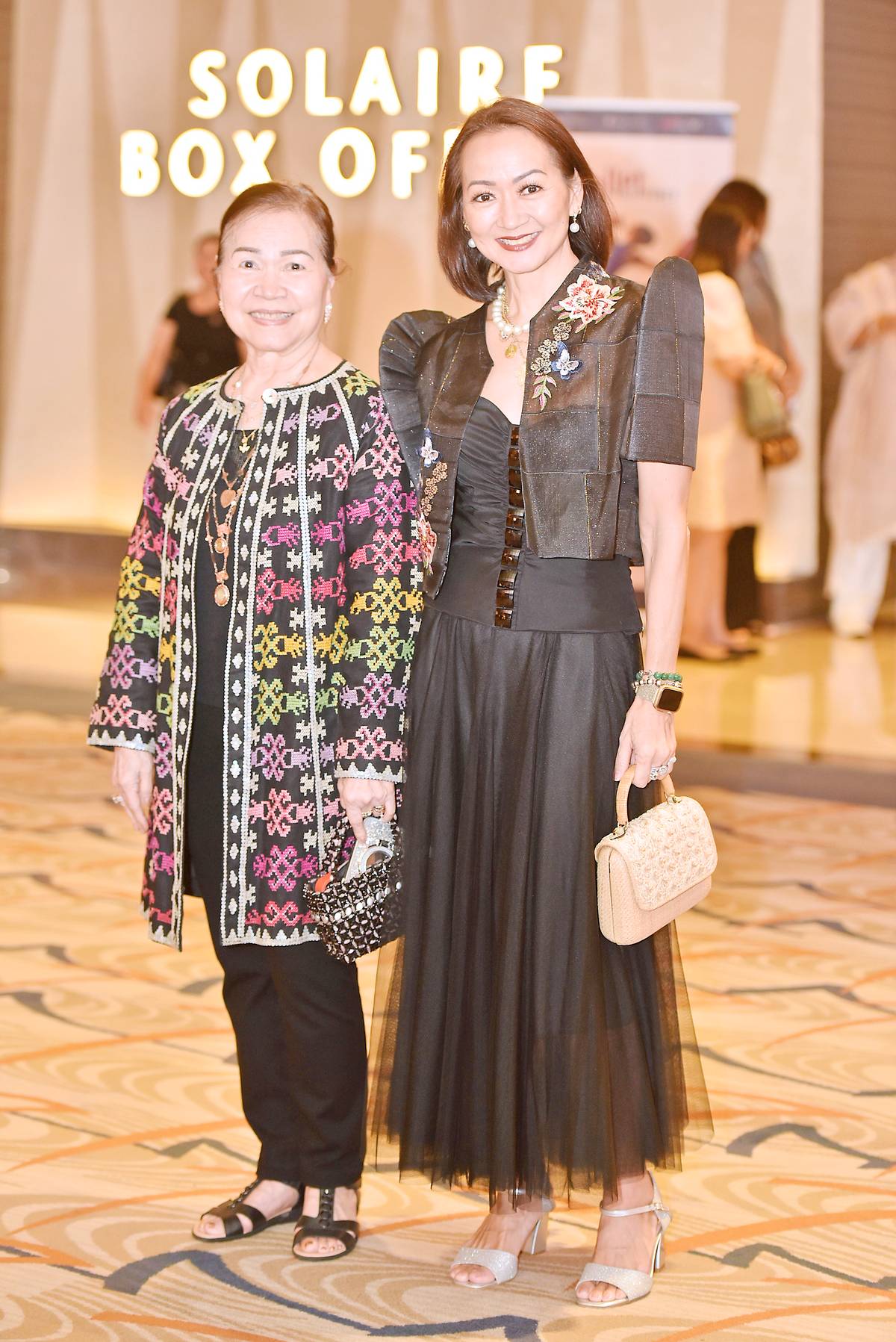 Mita Rufino and Maritoni Rufino Tordesillas.