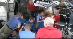 SpaceX Crew Dragon docks with ISS to reach stranded astronauts