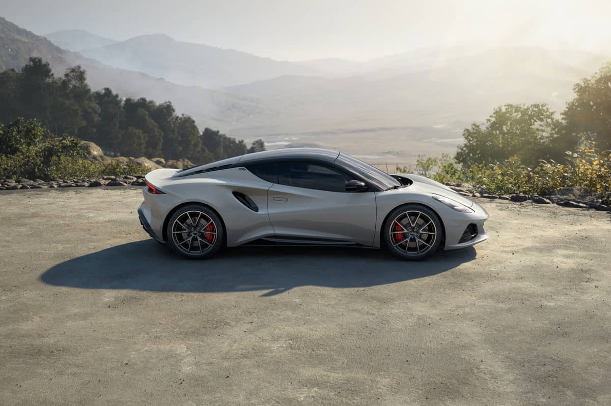 The 400bhp supercharged engine of the Emira V6 combines power and accuracy.