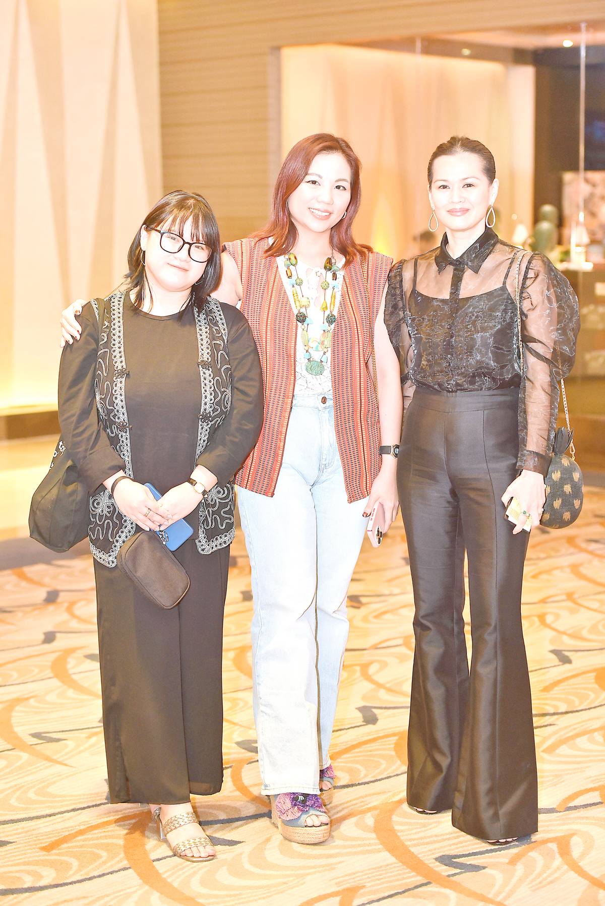 Bianca Gazzingan, Issa Basuel and Loralee Soong.