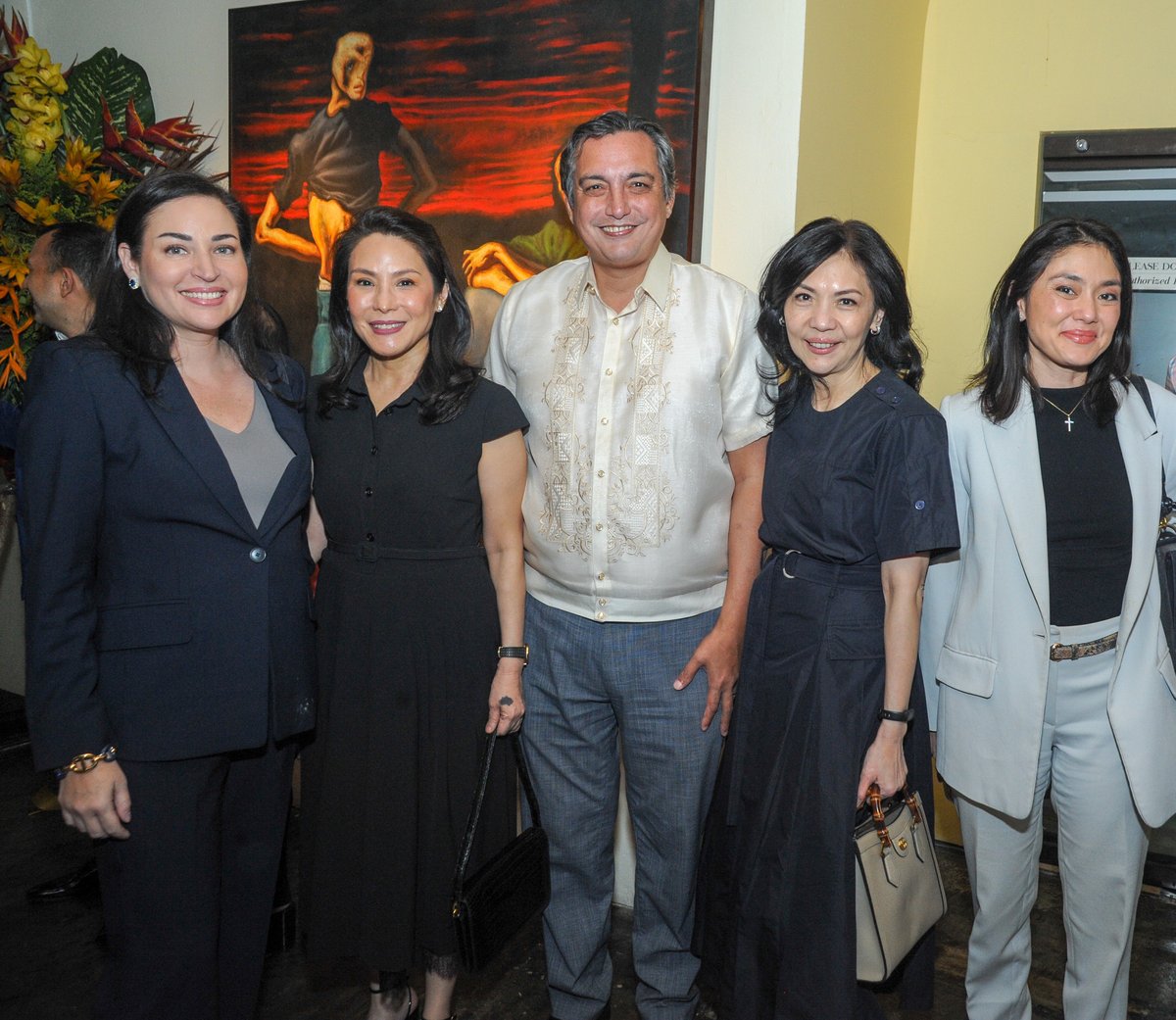 Bianca Zobel, Ana de Ocampo, Jeremy Barns, Kaye Tinga and Dina Tantoco.