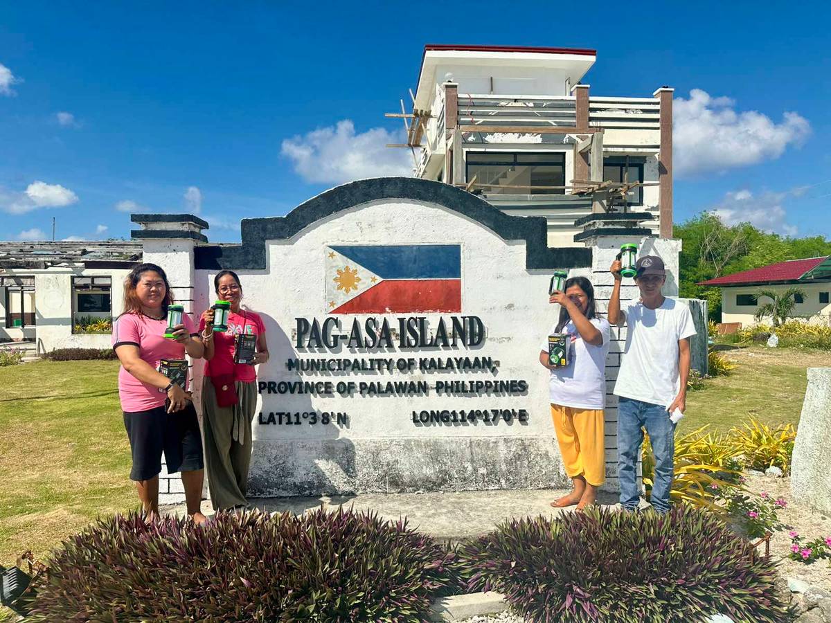Gift of light. One Meralco Foundation (OMF), through its ‘Light Up Pilipinas’ program, has been actively involved in bringing basic services such as solar lamps and electricity access to communities in the West Philippine Sea, including Pag-Asa Island in Palawan.