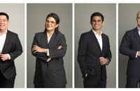 Combination of youth and energy is expected to fuel AC’s growth. The new appointees are (from left) managing directors Mark Robert Uy and Mariana Beatriz E. Zobel de Ayala, and executive directors Jaime Alfonso E. Zobel de Ayala and Jaime Z. Urquijo.
