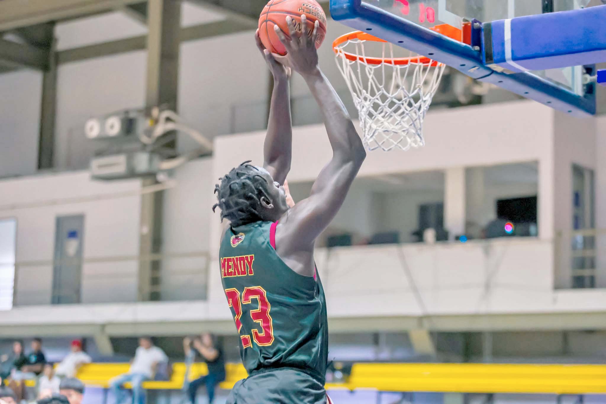 Mendy flaunts might, powers UB past PWU