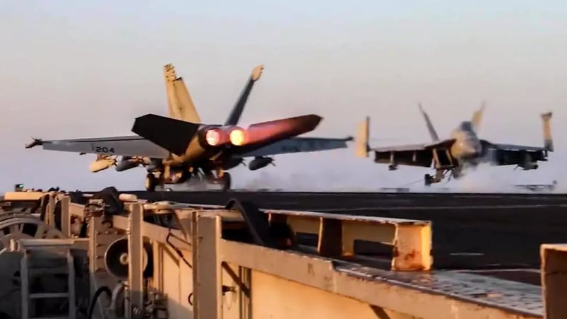 Houthis claim attacks on carrier group following U.S. strikes