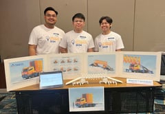 Accessibility design for flooded roads proposed by industrial design students