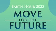 Araneta City - Move for the Future: Earth Hour 2025