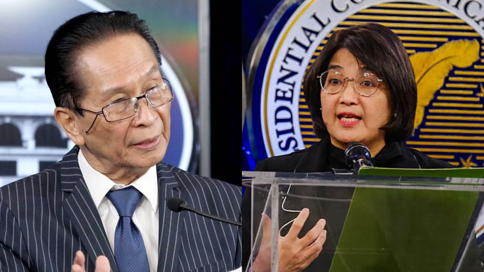 Panelo backs Guevarra's ICC stance, calls DU30's arrest politically motivated 