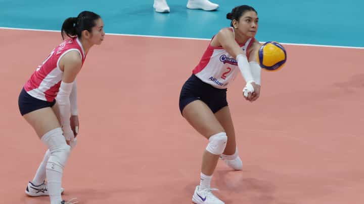 Alyssa Valdez flaunts an all-around performance to power Creamline to a 25-10, 27-25, 25-21 win over Chery Tiggo in the Premier Volleyball League All-Filipino Conference yesterday at the Philsports Arena.