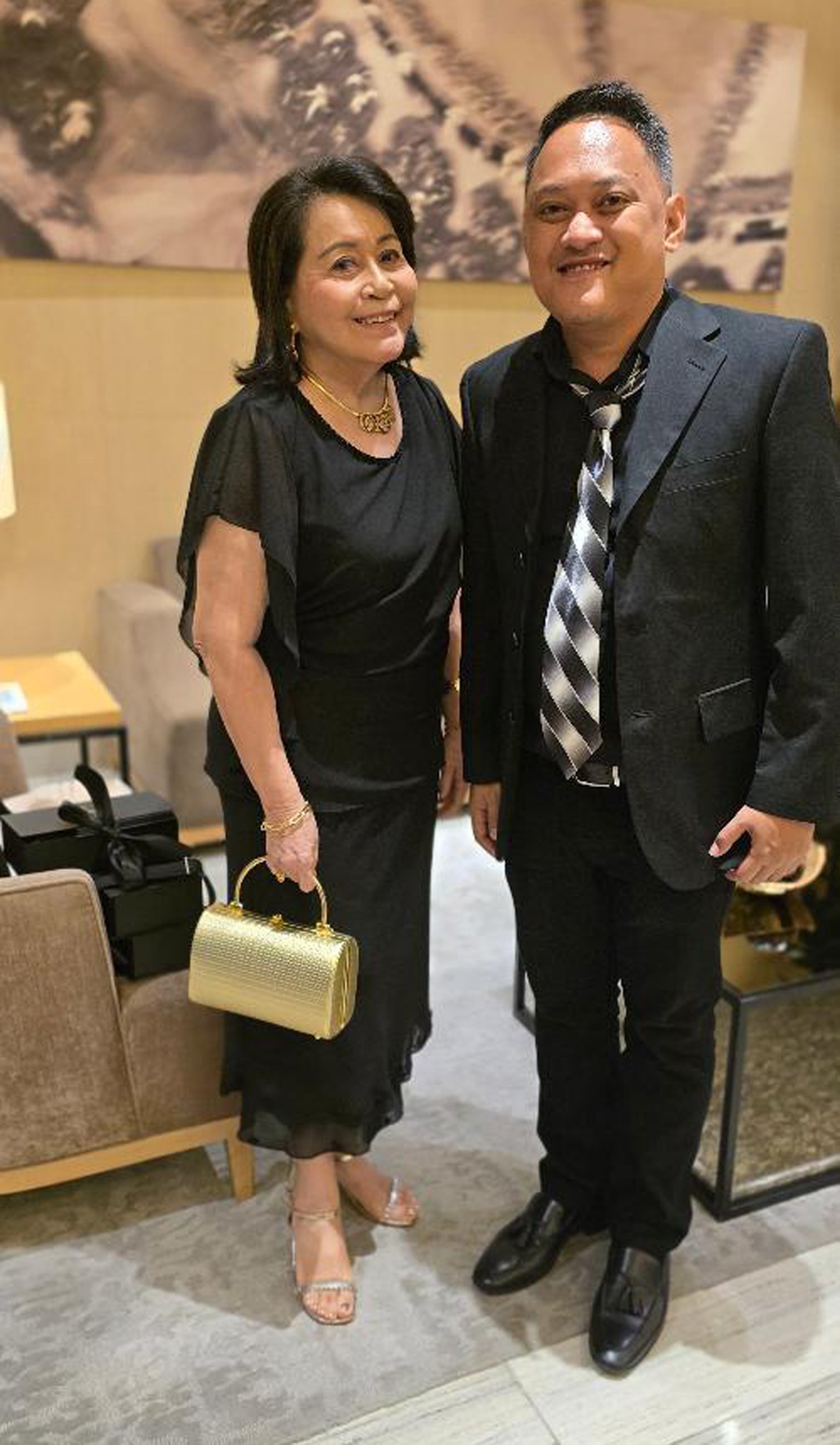 Nelia Neri and Robby Alugar.