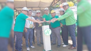 A light shines on Purok Sunflower