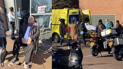 Medialdea leaves prison via ambulance