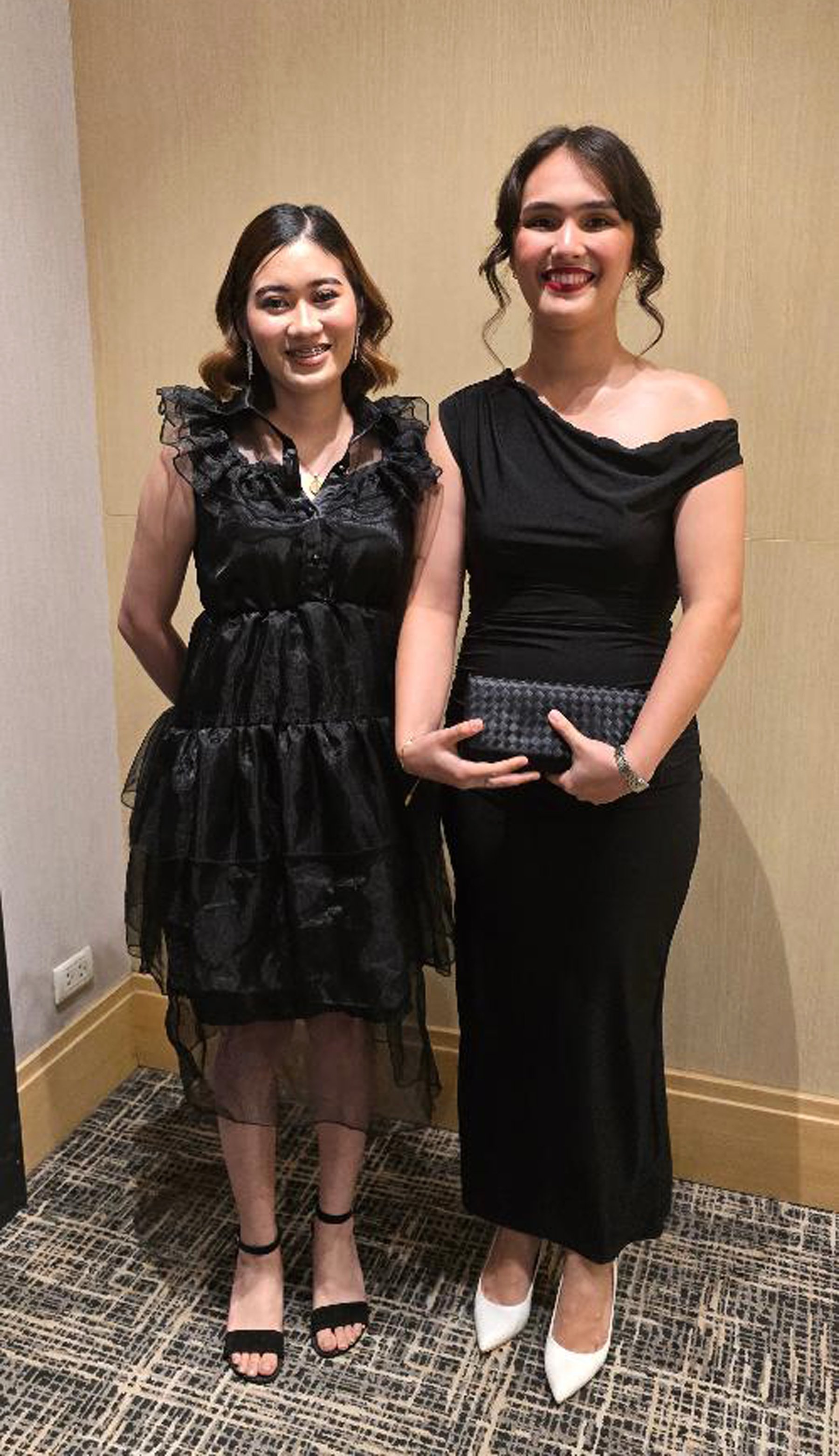 Shandia Cinco, reservations associate and Dianna McCarthy, sales executive.