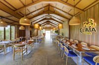 Elaia main dining area.