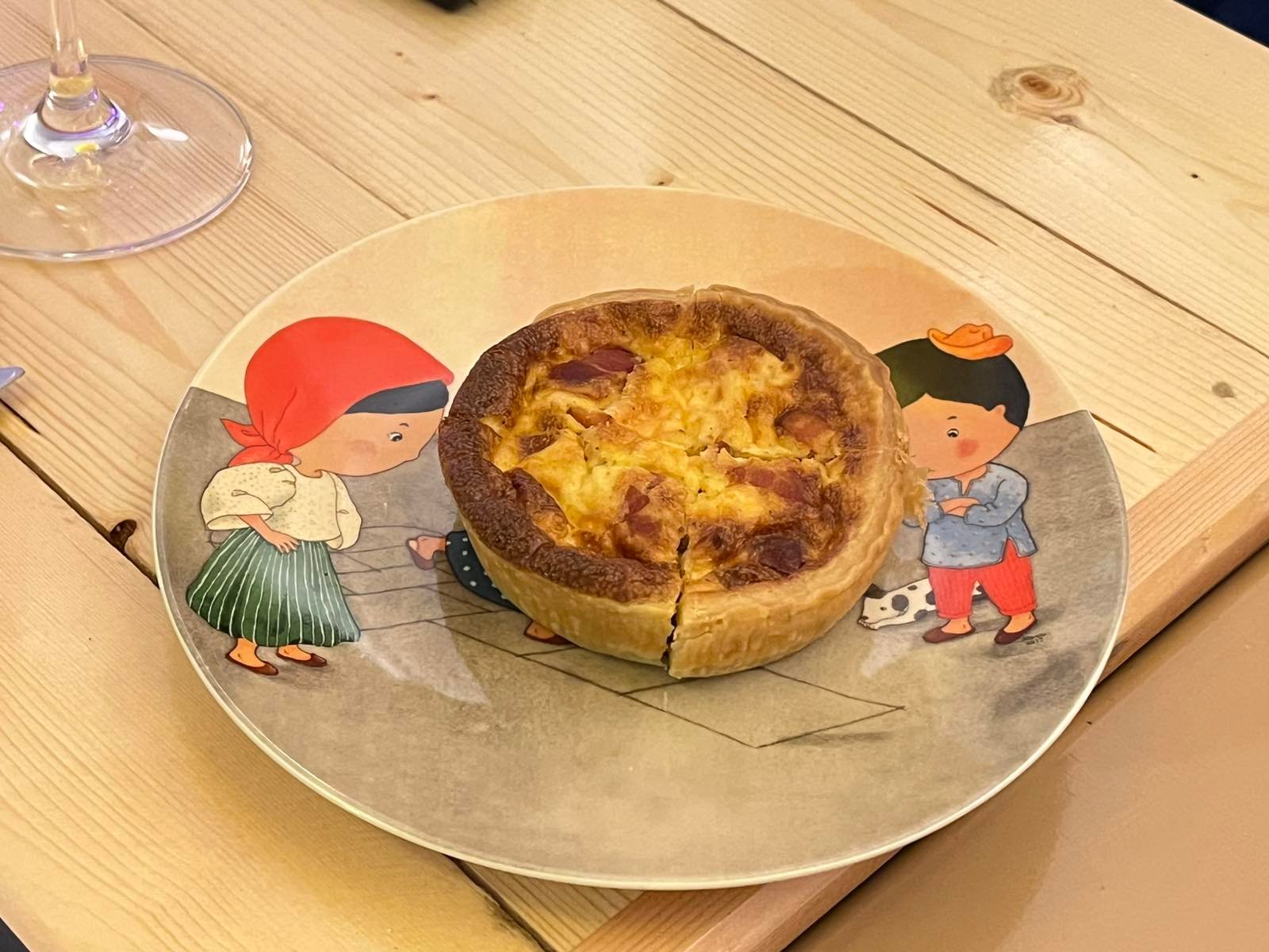 Quiche Lorraine.