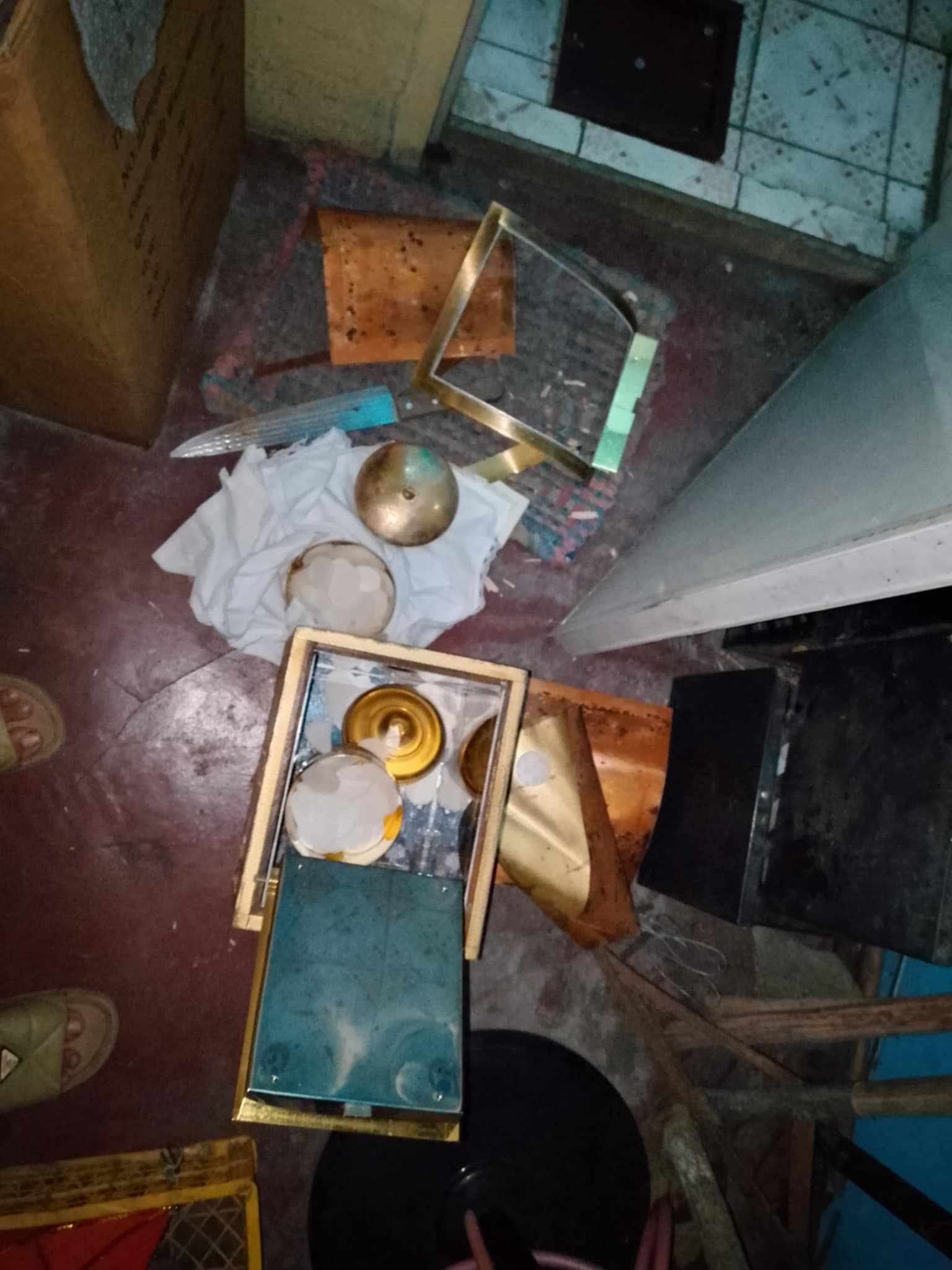 Thieves ransack Nueva Vizcaya chapel, destroy tabernacle