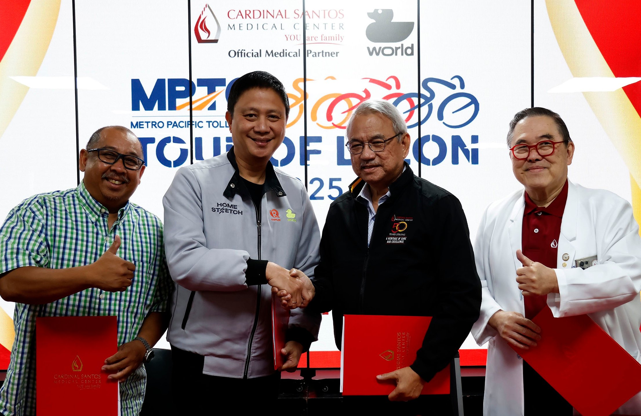 CSMC backs Tour of Luzon 2025
