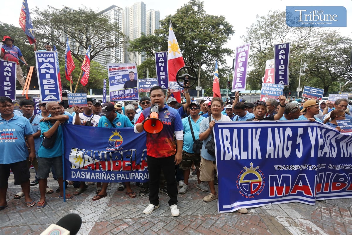 DOTr urges dialogue as Manibela readies strike