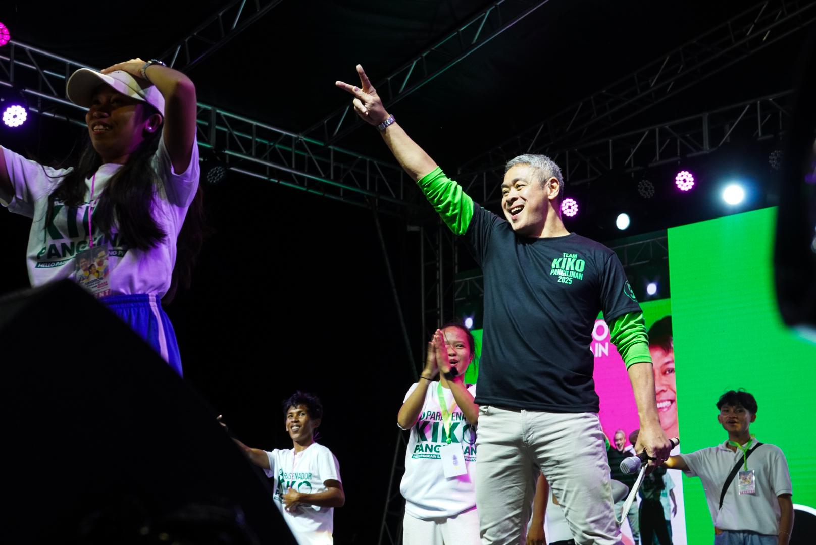 Anthony Pangilinan backs Kiko in Bacolod