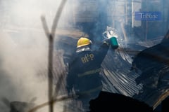Fire hits residential area in Tondo