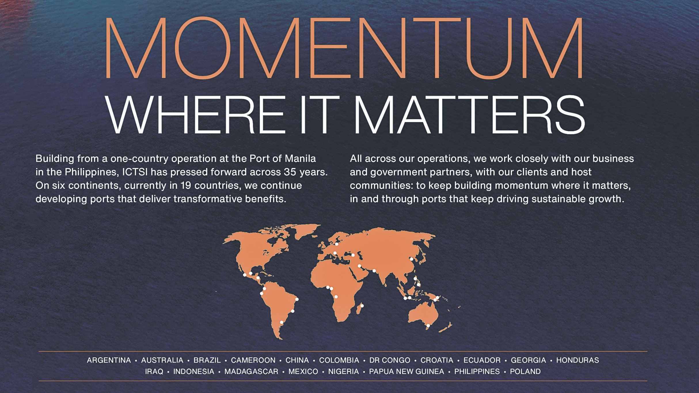 International Container Terminal Services