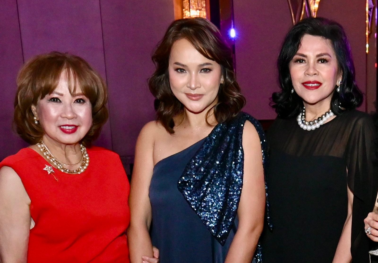 Nympha Valencia, Michelle Arce and Hera Geriene.