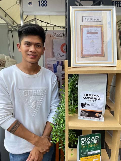 Rey John Basco of 7R Coffee (farmer), Sultan Kudarat.
