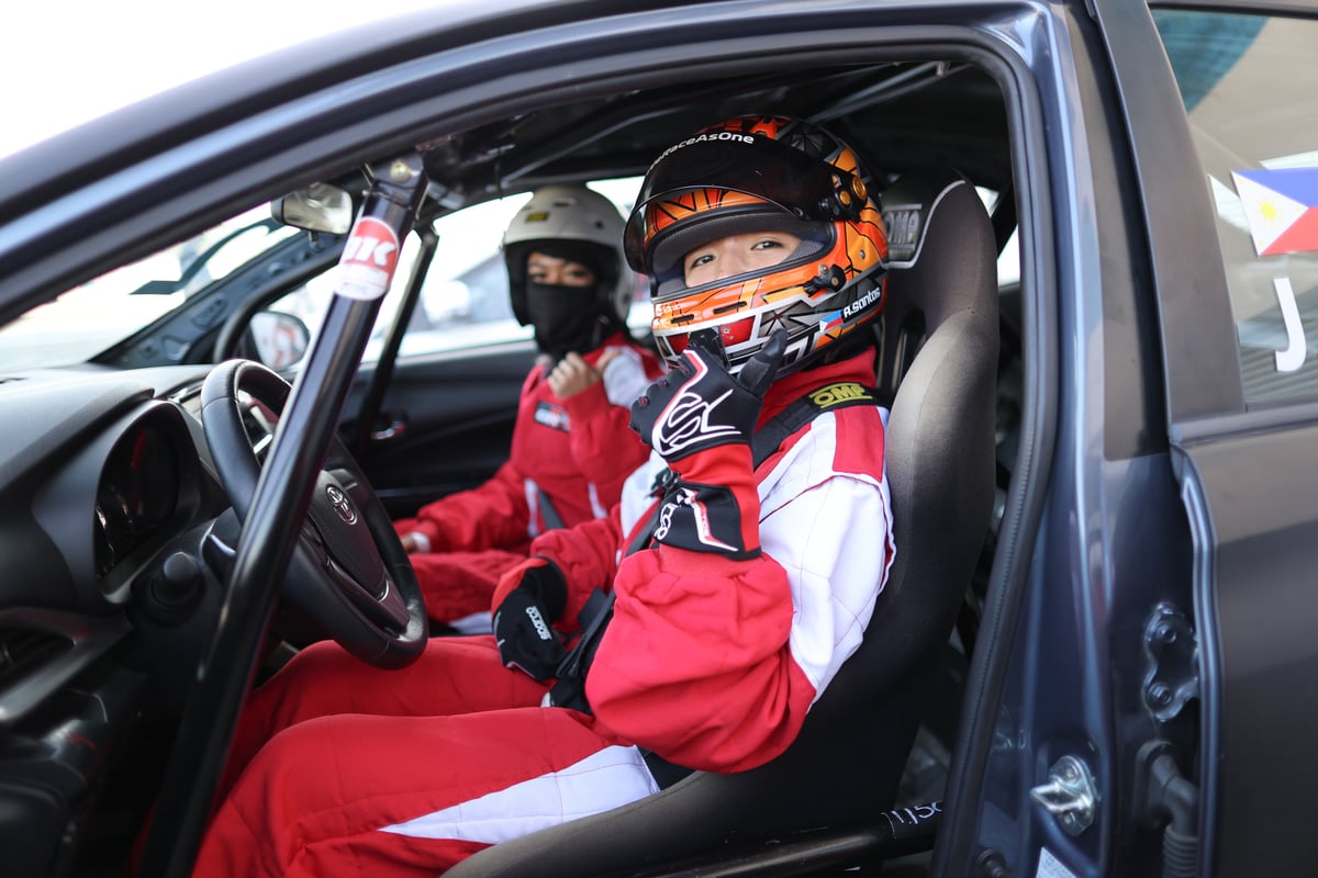 DRIVERS gear up to put their skills to the test on the racetrack.