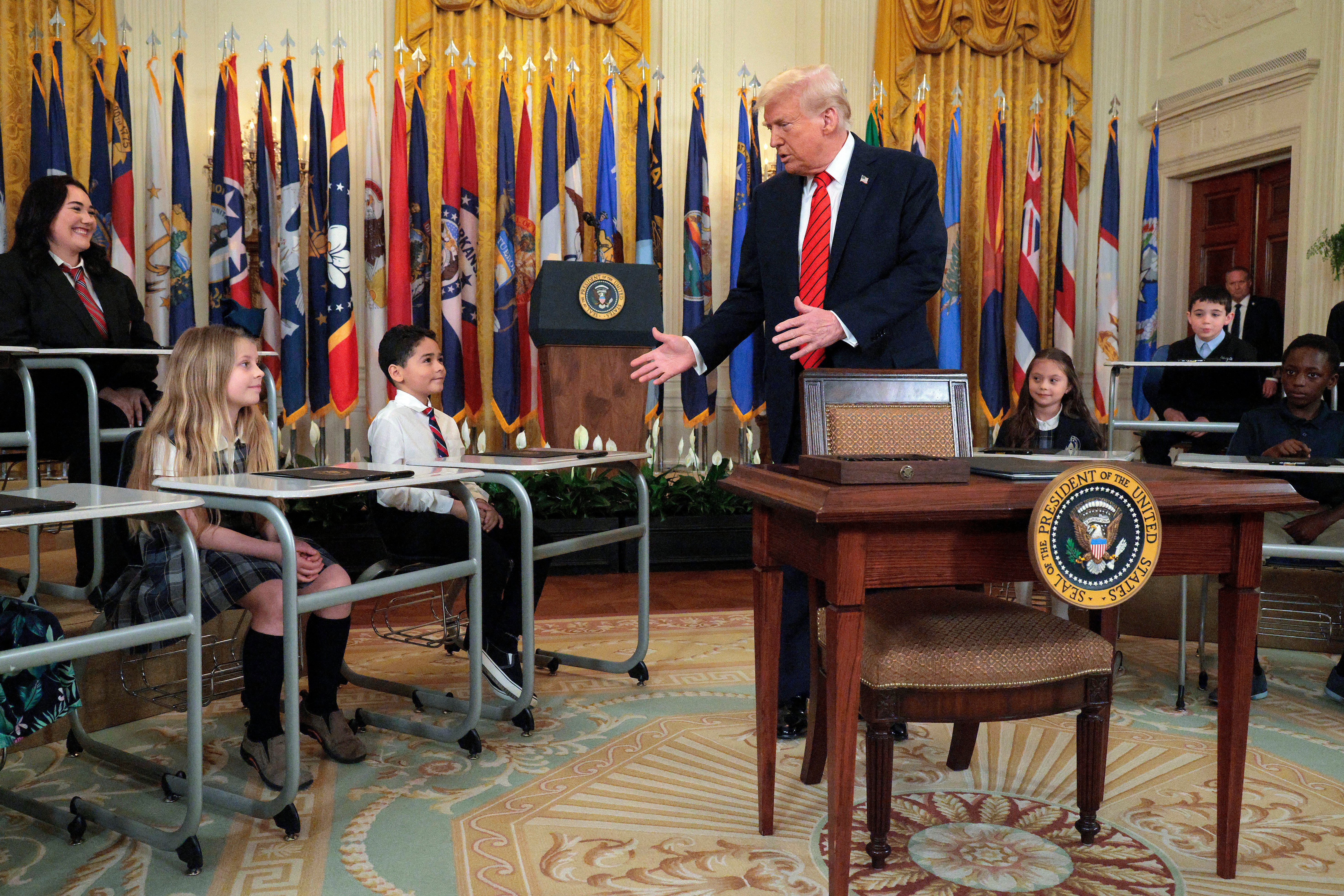 Trump shuts ‘no good’ Education Department