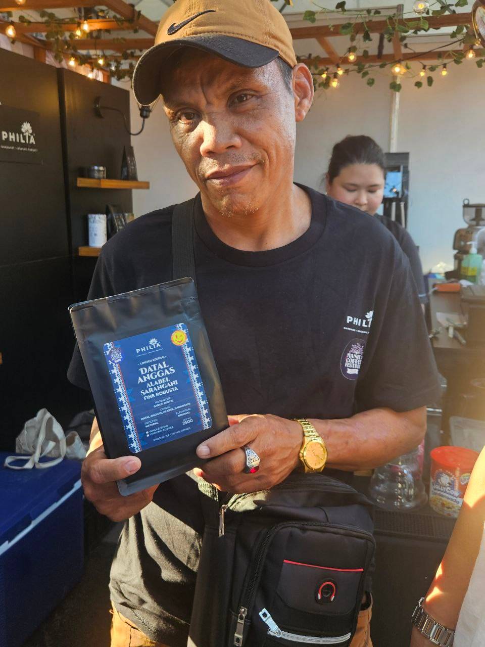 Saron Mintal (Farmer) of Philia Coffee, Saranggani.
