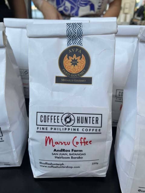 Coffee Hunter (award-winning Barako Coffee).