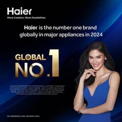 Haier ranks as the world’s leading major appliance brand