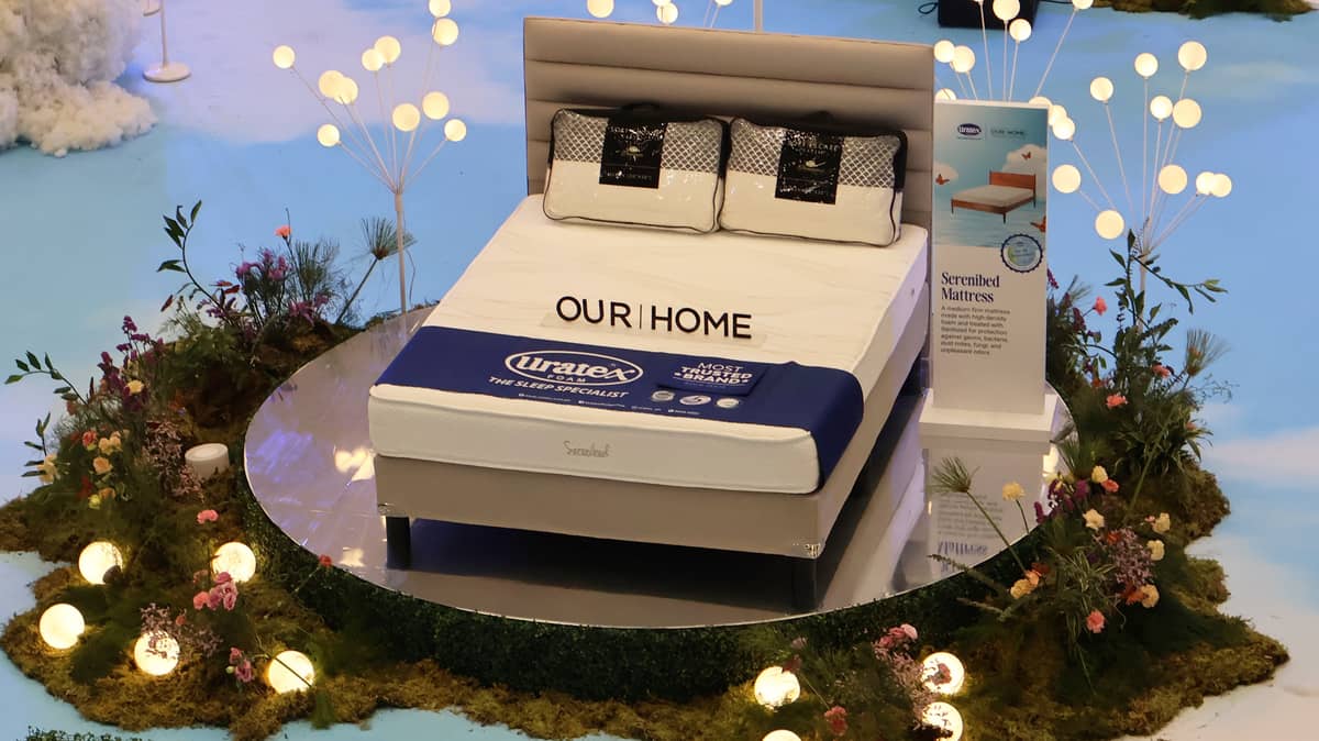 The Uratex Serenibed, a medium-firm, high-density foam mattress with Sanitized technology, is 50% off at OUR HOME until 27 March 2025.