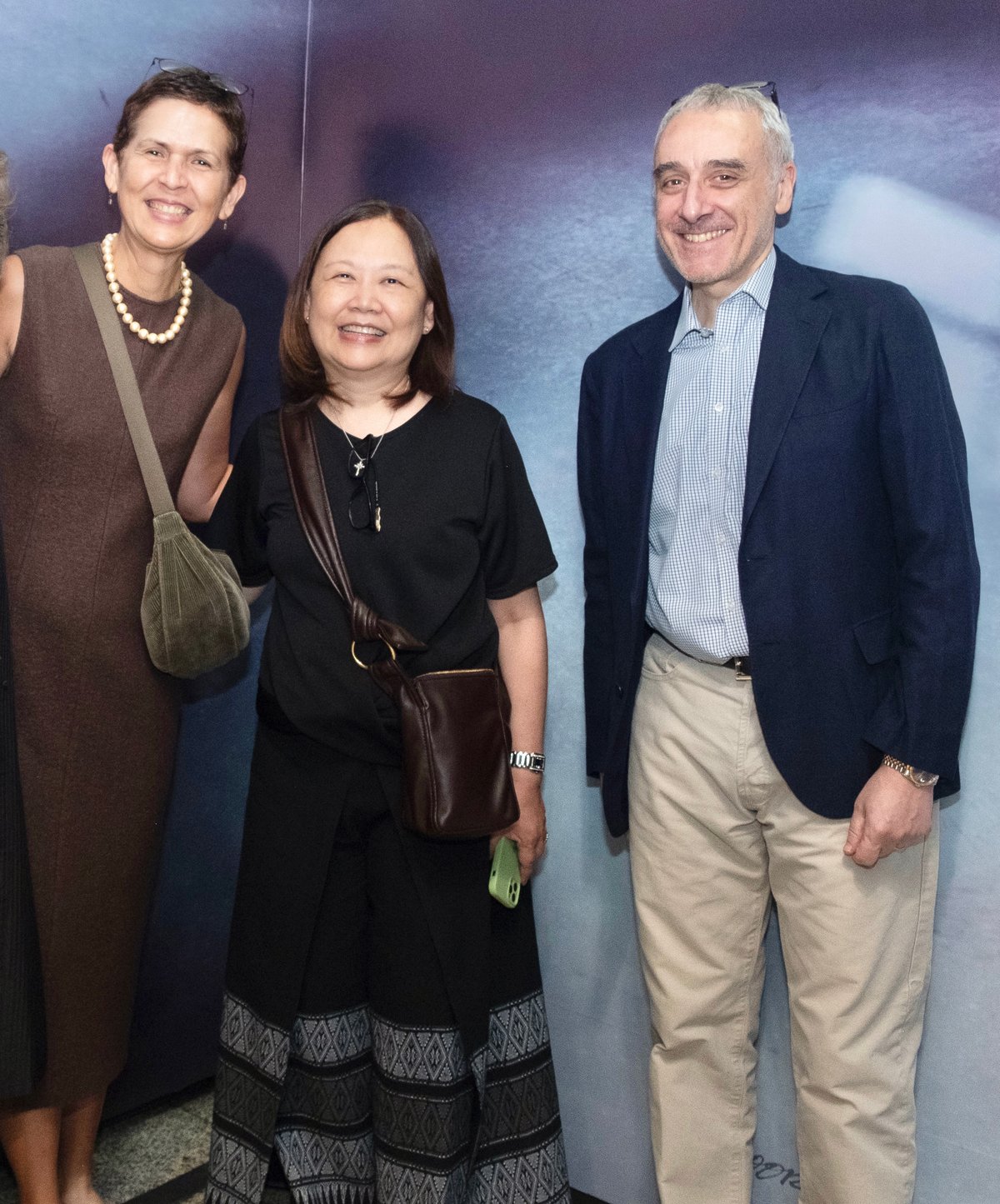 Maitel Miñana, Maita and Mark Boyne.