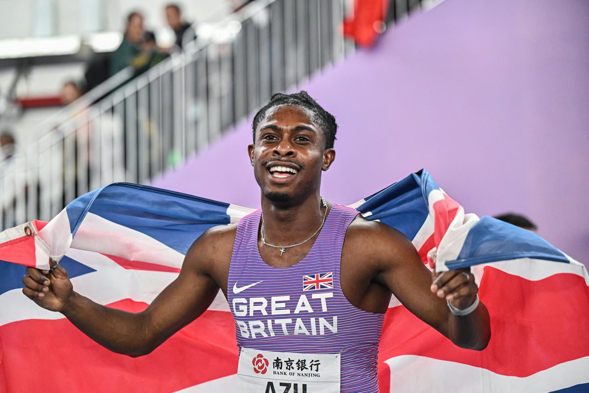 Azu storms into world indoor gold