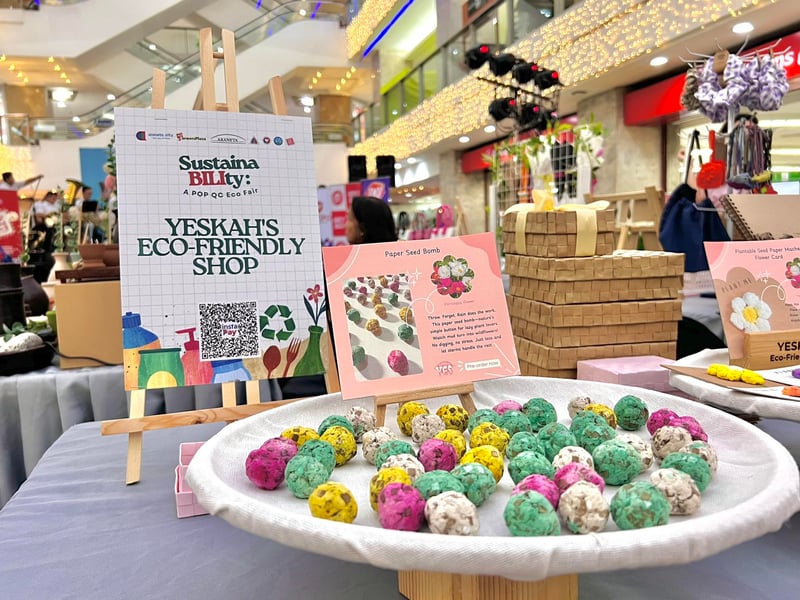 Eco-friendly products showcased at Quezon City fair