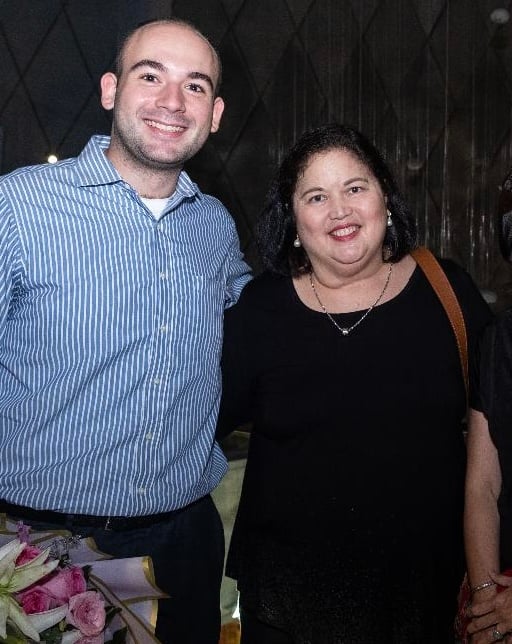 Alejandro Miñana and Lita Puyat.