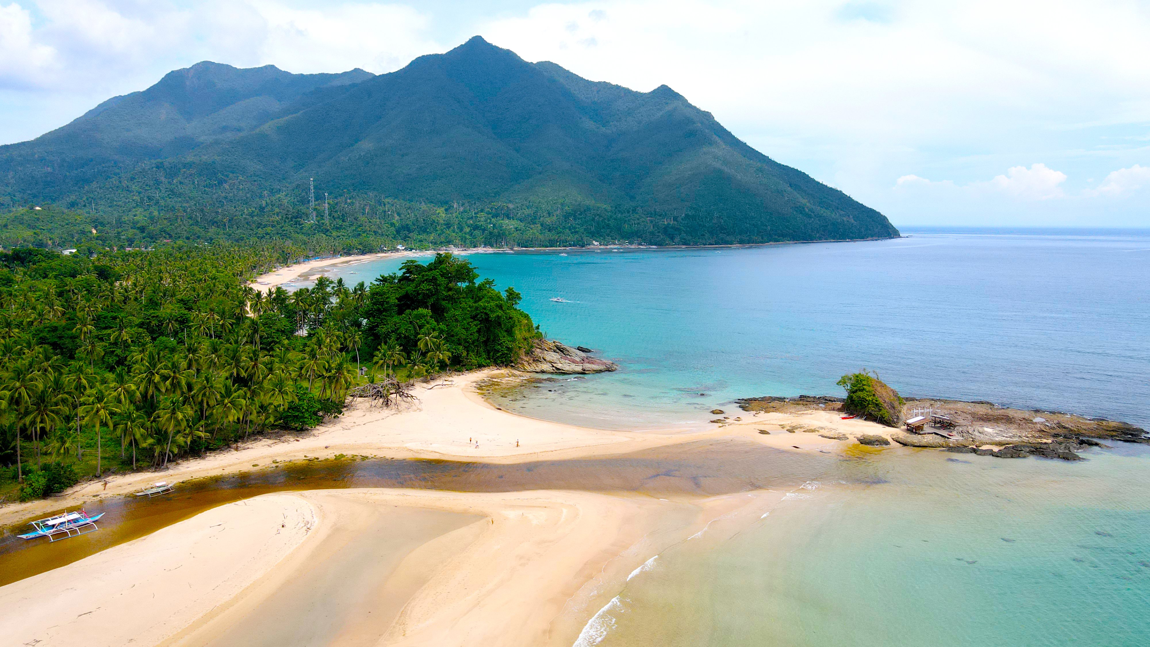 An untouched tropical paradise