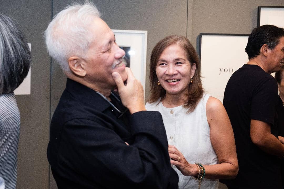 Paolo Alcazaren and Cecile Recio.