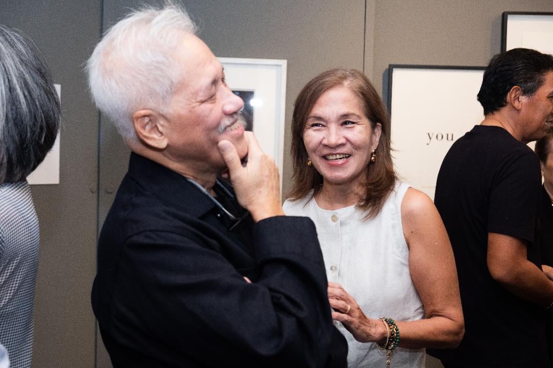 Paolo Alcazaren and Cecile Recio.