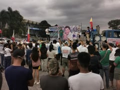 Cordillera region  joins prayer, candlelight rally for FPRRD