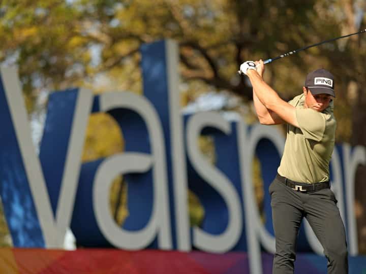 Hovland hits 69, grabs share of Valspar lead