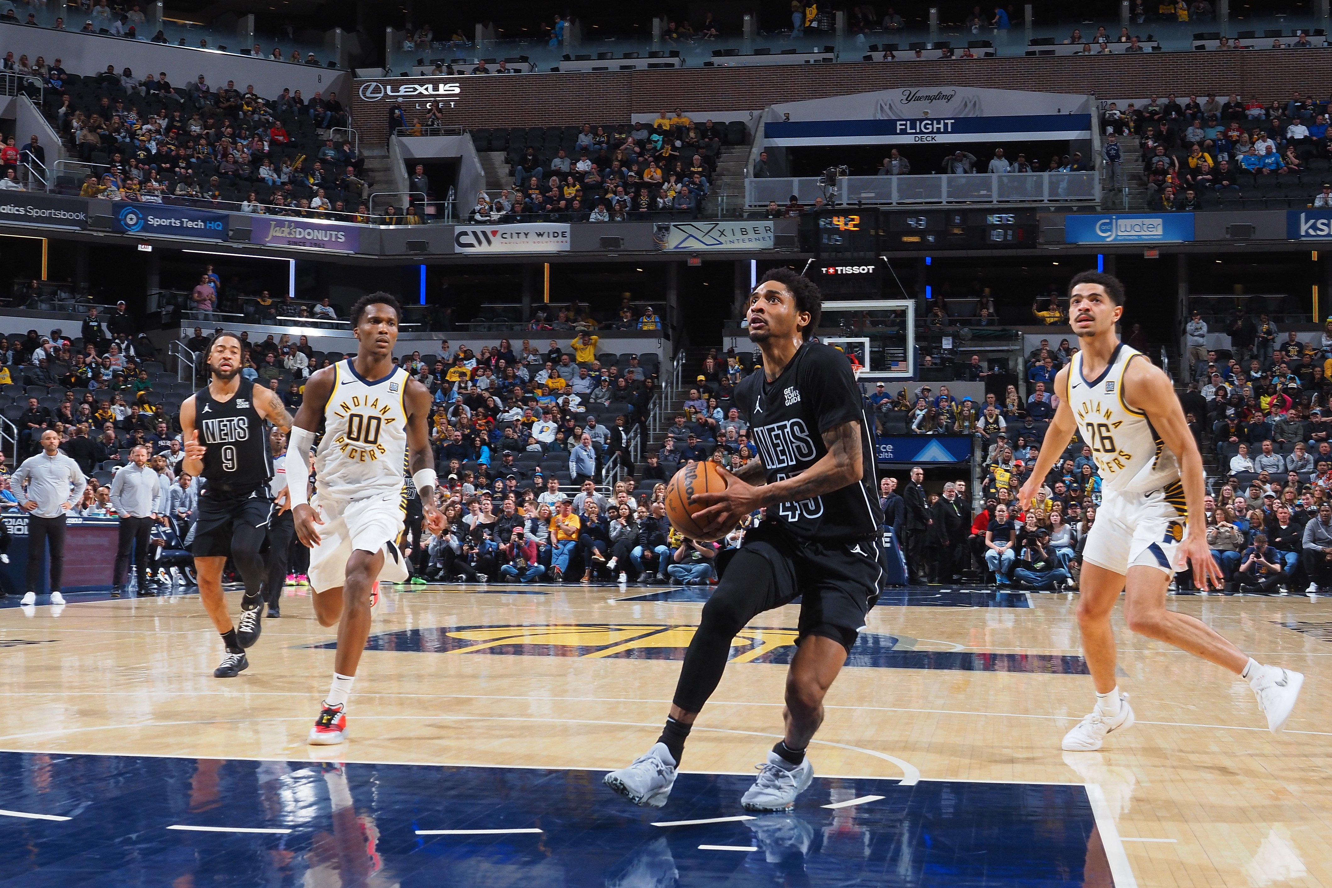 Pacers hold off Nets for 108-103 win, extend streak to four