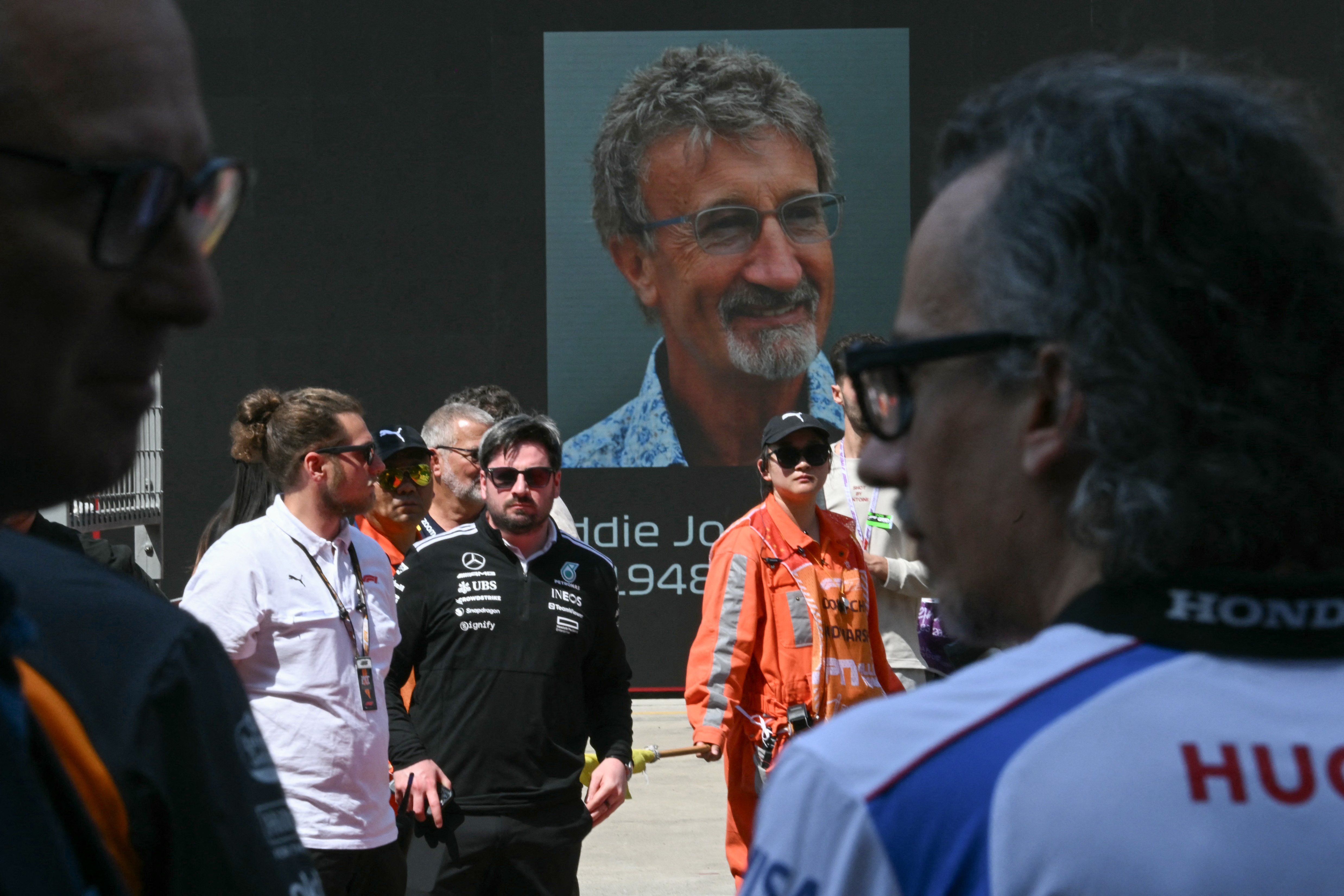 Formula One honors Eddie Jordan with tribute at Chinese Grand Prix