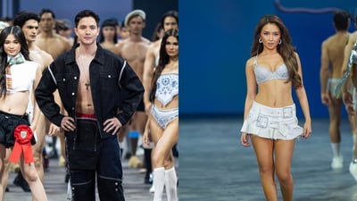 Kathryn & Alden's Bench fashion show moment: The real story