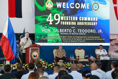 Gibo: Palawan naval facility development ongoing